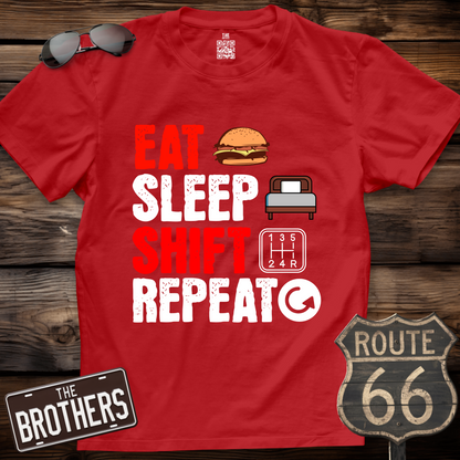 Eat Sleep Shift Repeat T-Shirt