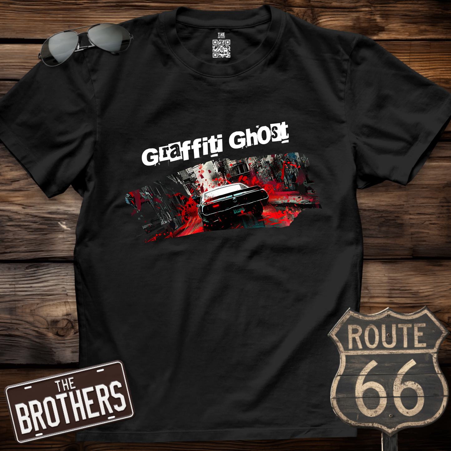 Graffiti Ghost  T-Shirt