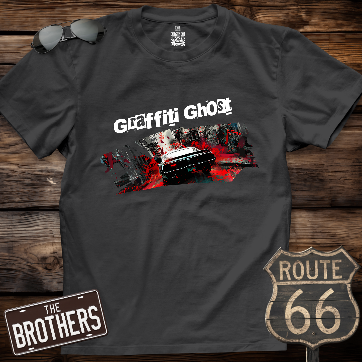 Graffiti Ghost  T-Shirt