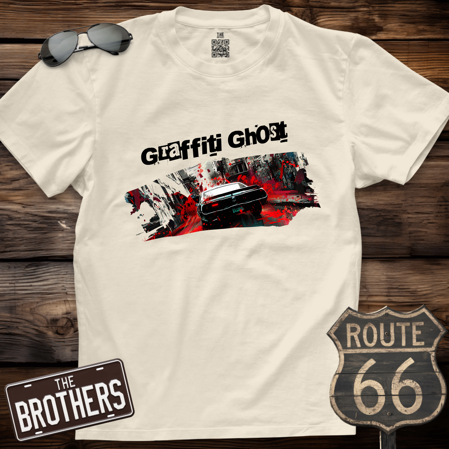 Graffiti Ghost  T-Shirt