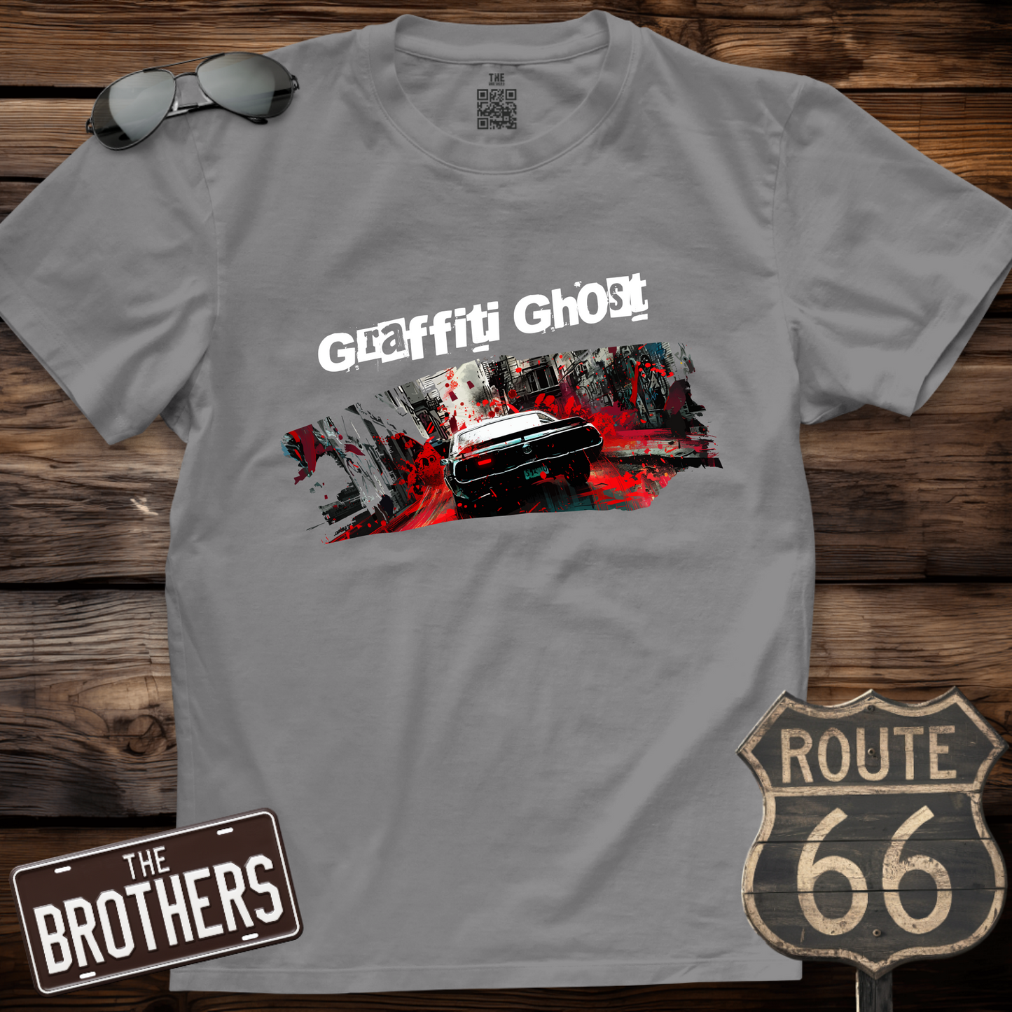 Graffiti Ghost  T-Shirt