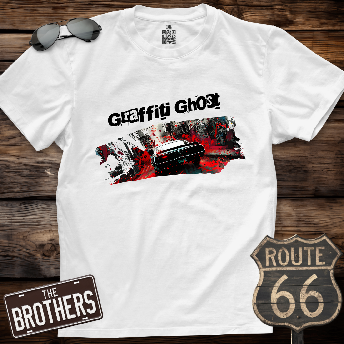 Graffiti Ghost  T-Shirt