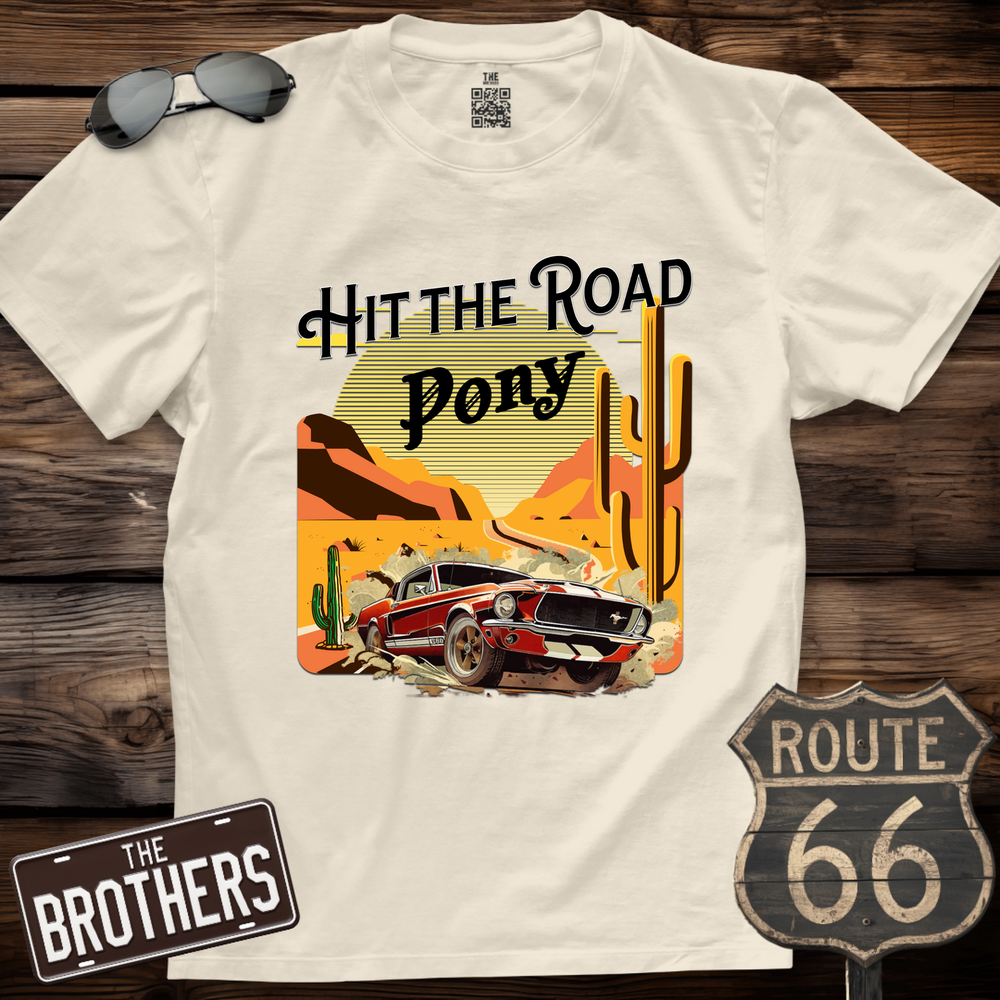 Hit The Road Pony  T-Shirt