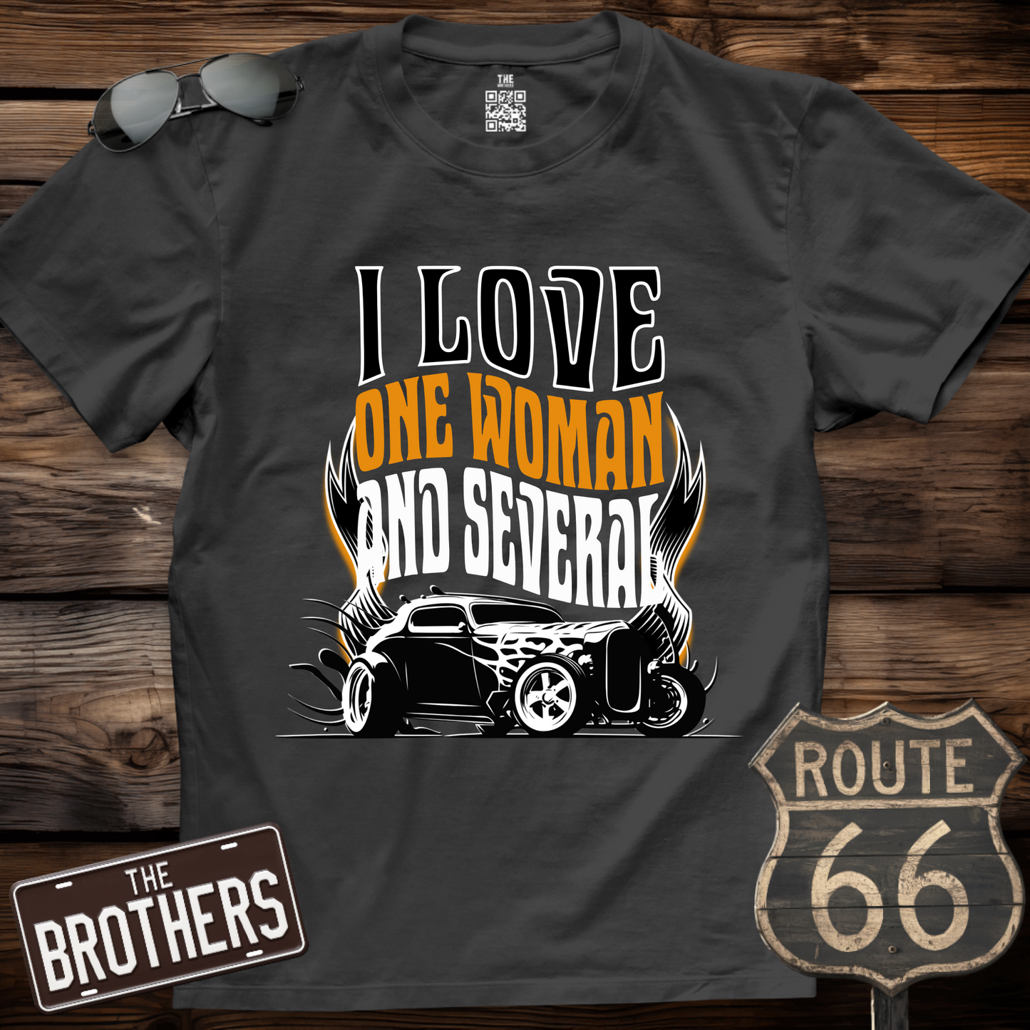 I Love One Woman and Several Cars T-Shirt