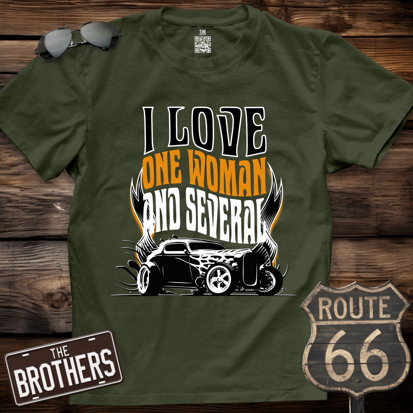 I Love One Woman and Several Cars T-Shirt