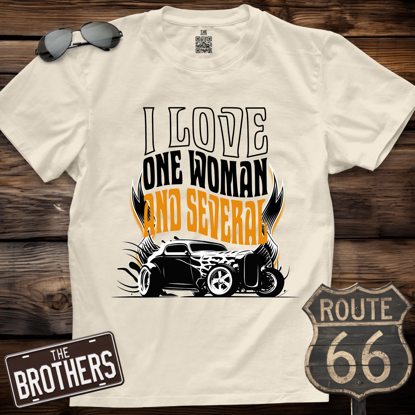 I Love One Woman and Several Cars T-Shirt