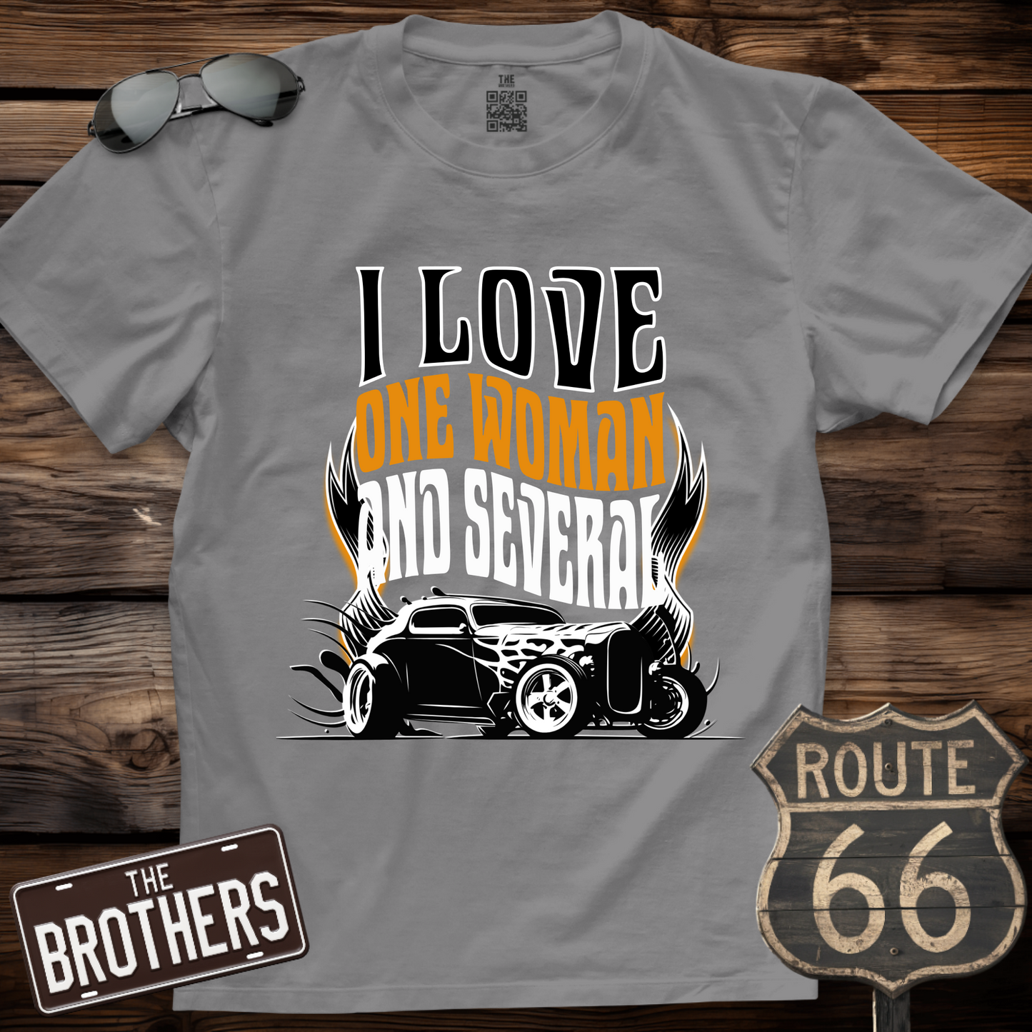 I Love One Woman and Several Cars T-Shirt