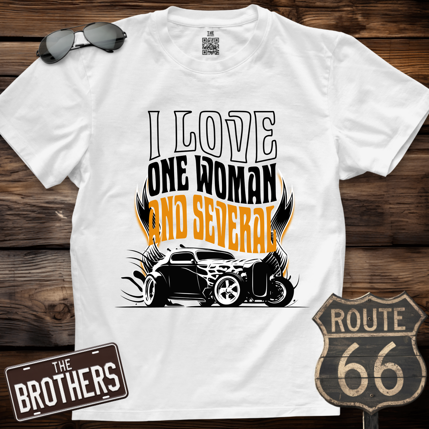 I Love One Woman and Several Cars T-Shirt