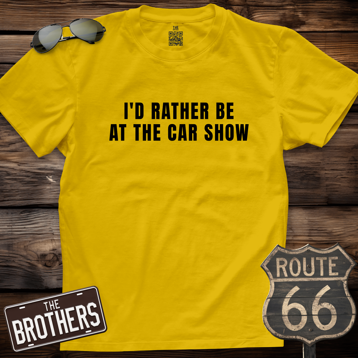 I'd Rather Be In The Car Show T-Shirt
