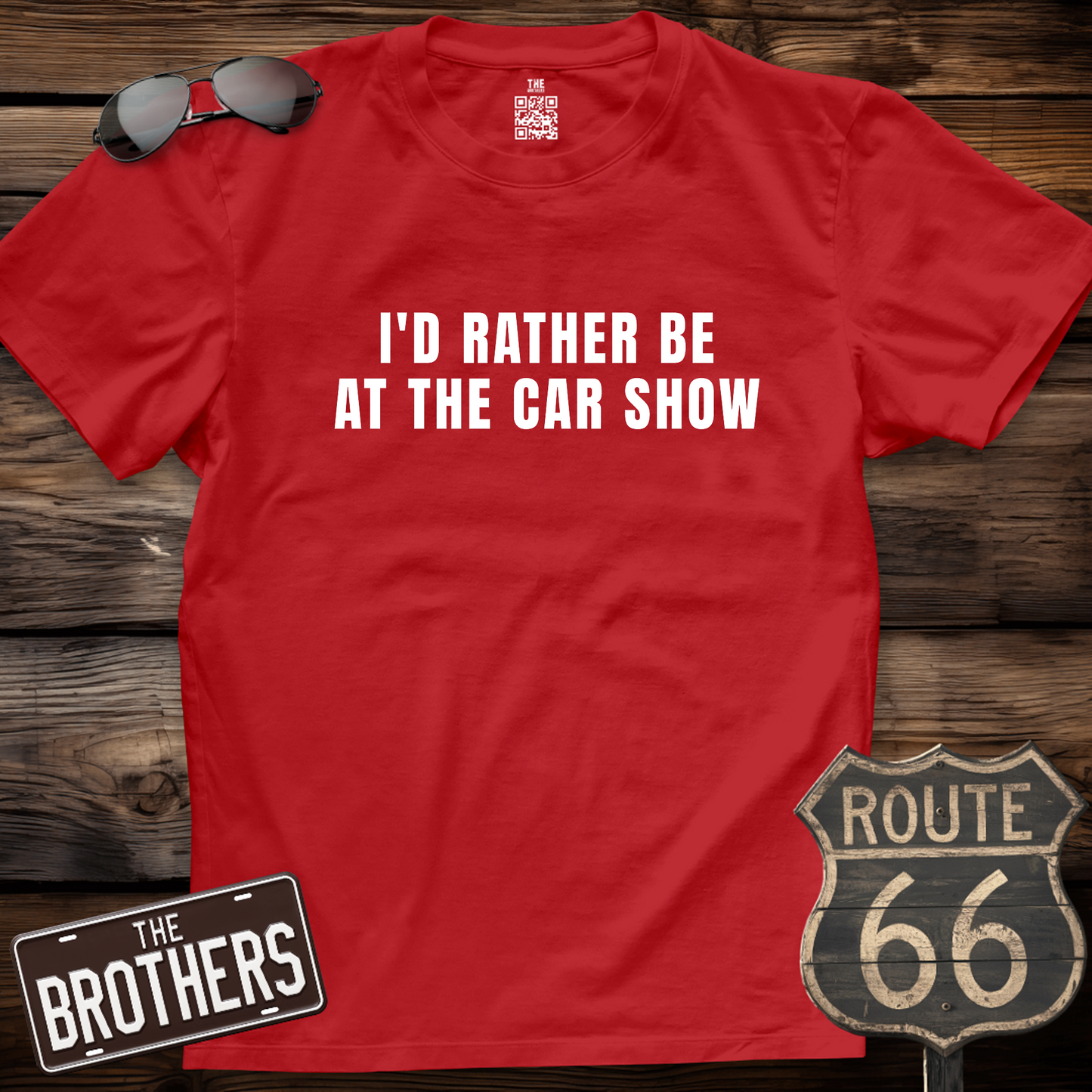 I'd Rather Be In The Car Show T-Shirt