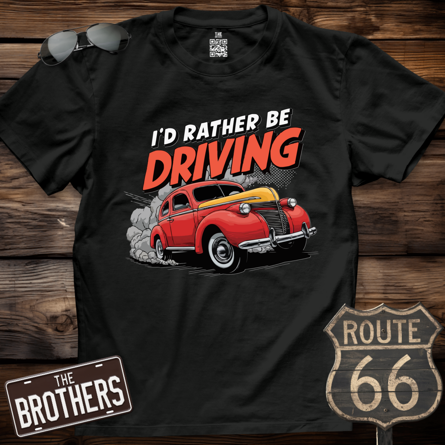 I'd rather be Driving T-Shirt