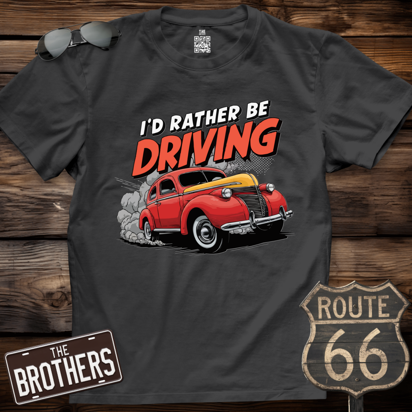 I'd rather be Driving T-Shirt