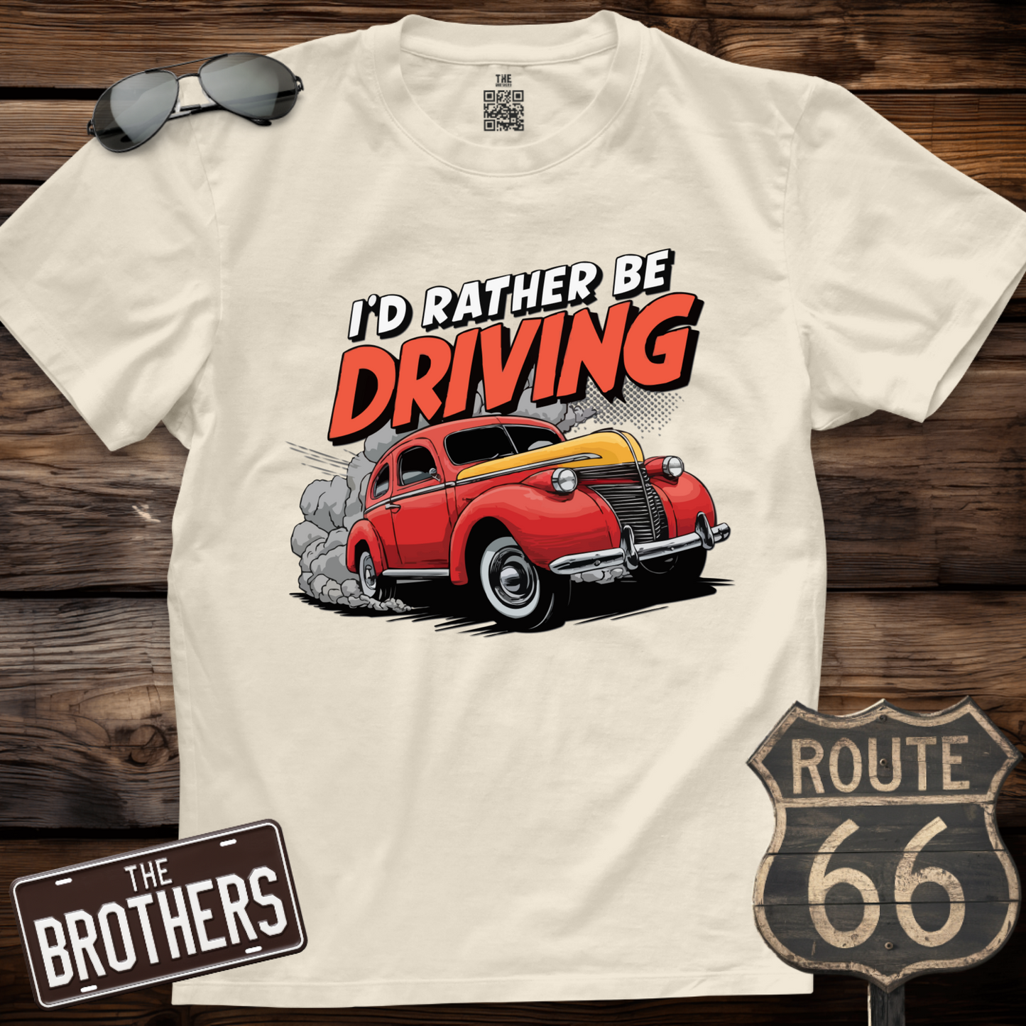 I'd rather be Driving T-Shirt
