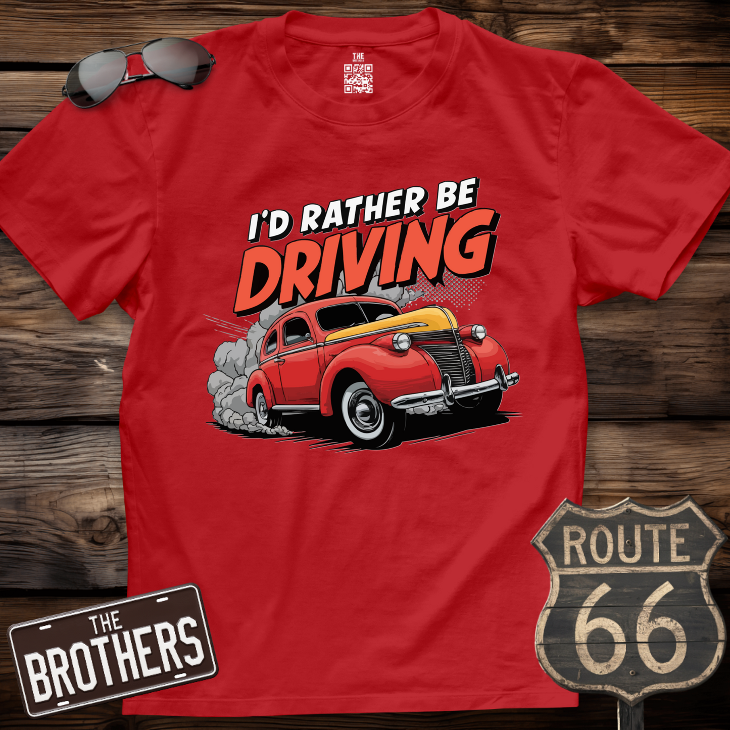 I'd rather be Driving T-Shirt