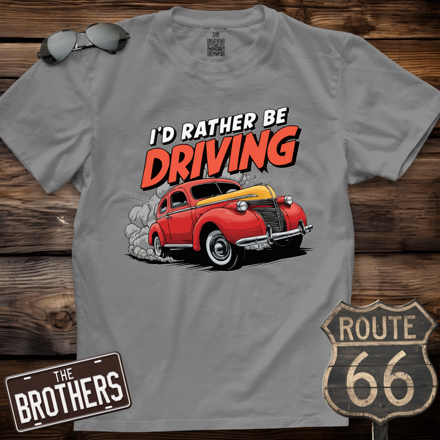 I'd rather be Driving T-Shirt