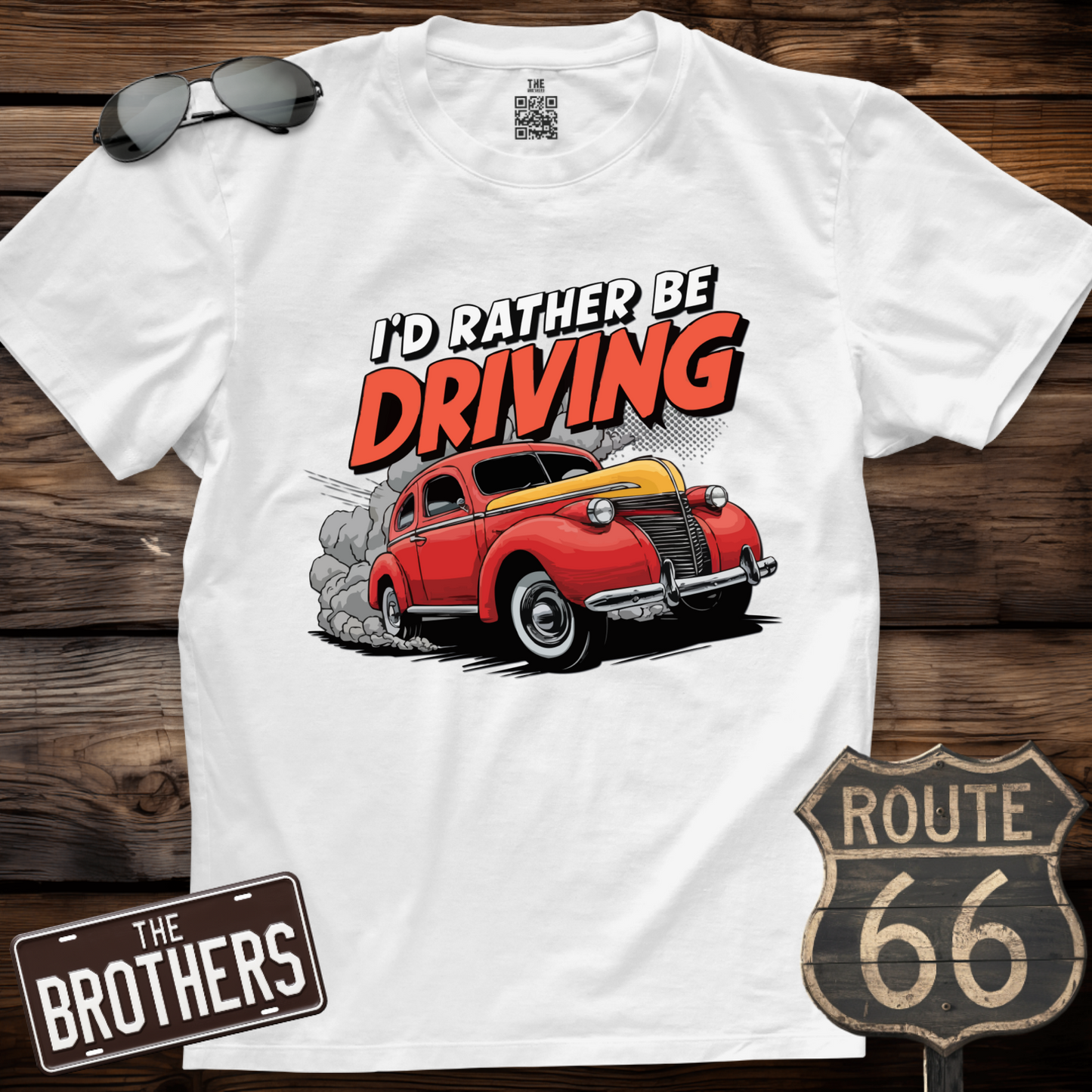 I'd rather be Driving T-Shirt