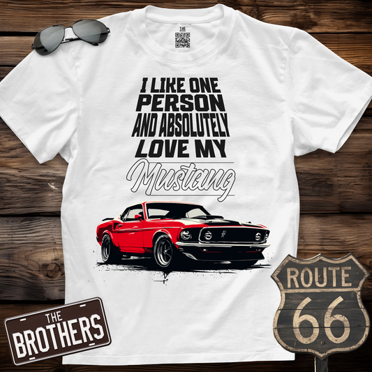 I Love My Mustang T-Shirt
