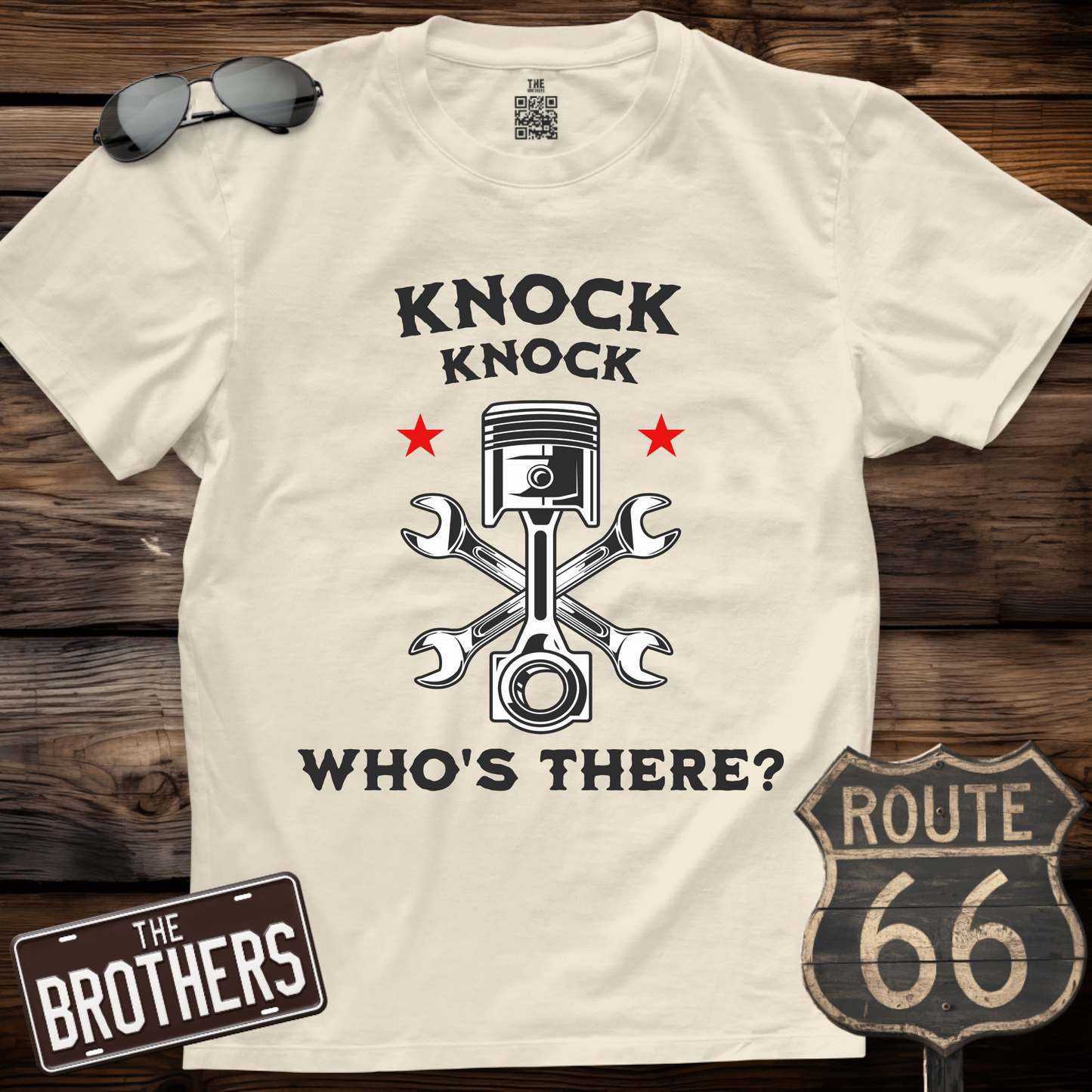 Knock Knock Who's There T-Shirt