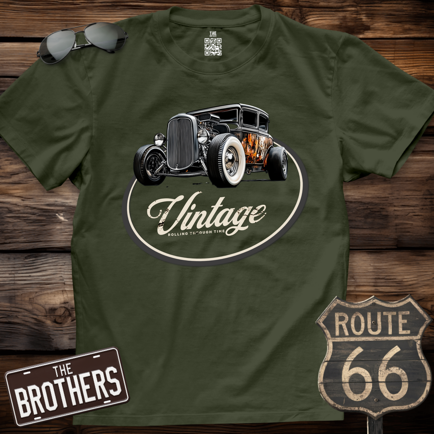 Rolling Through Time T-Shirt