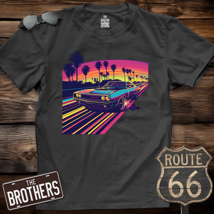 Miami Sunset Speedster  T-Shirt