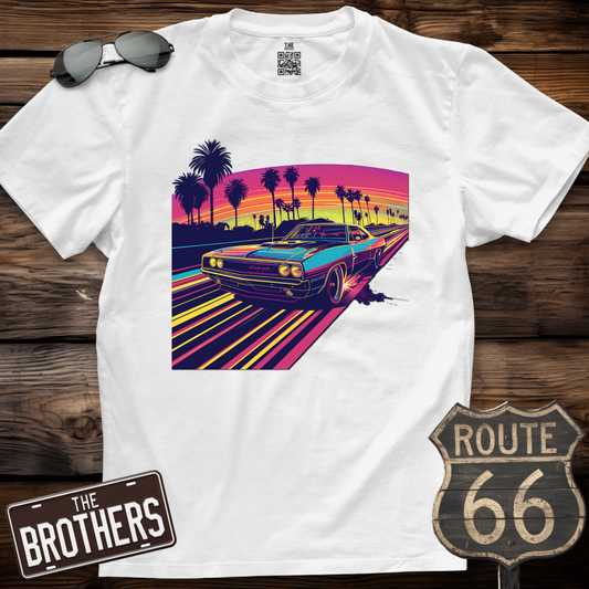 Miami Sunset Speedster  T-Shirt