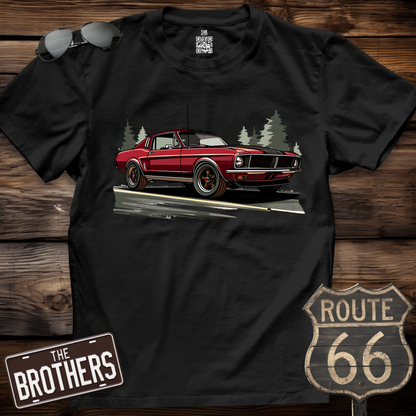 Racing Red Thunder  T-Shirt