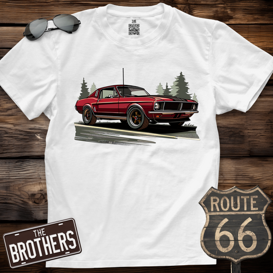 Racing Red Thunder  T-Shirt