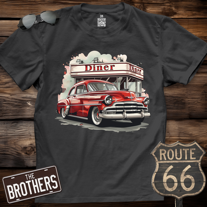 Retro Dinner Driver  T-Shirt