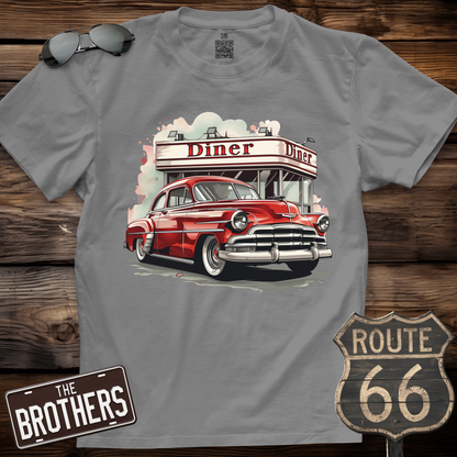 Retro Dinner Driver  T-Shirt