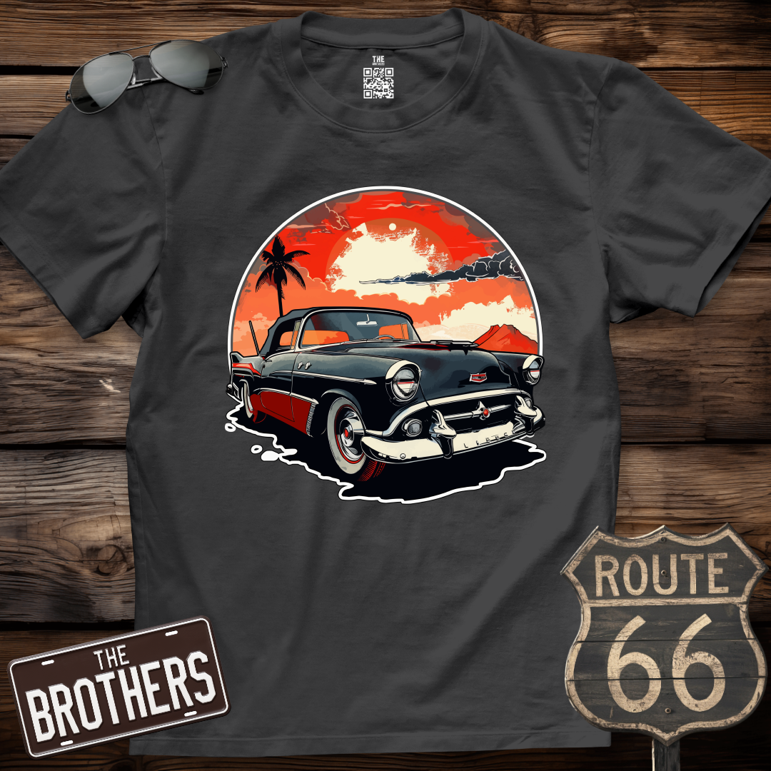 Retro Sunset Voyage  T-Shirt