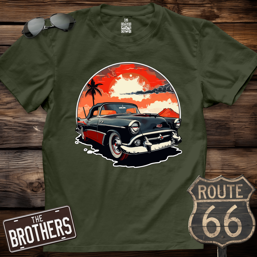 Retro Sunset Voyage  T-Shirt