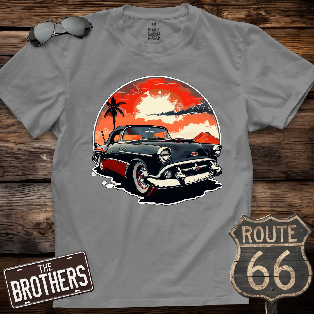 Retro Sunset Voyage  T-Shirt