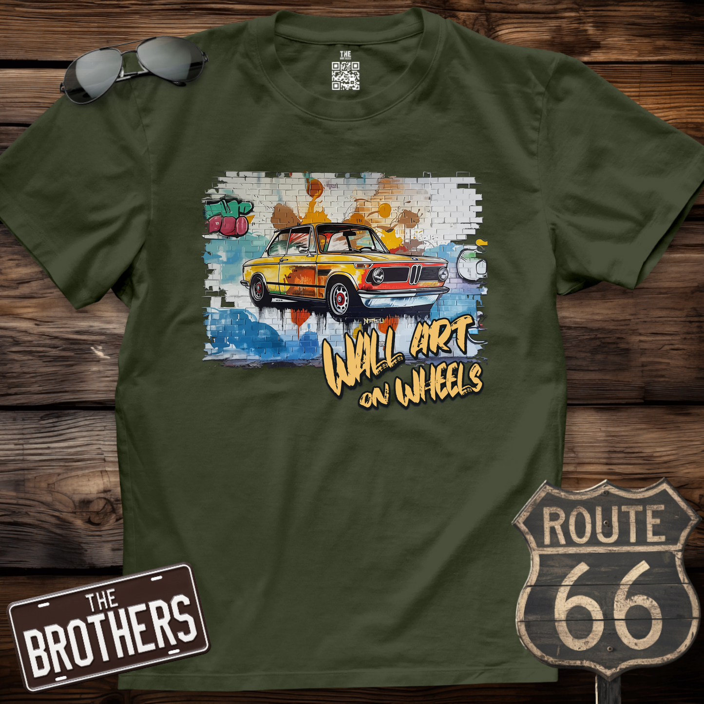 Wall Art on Wheels  T-Shirt