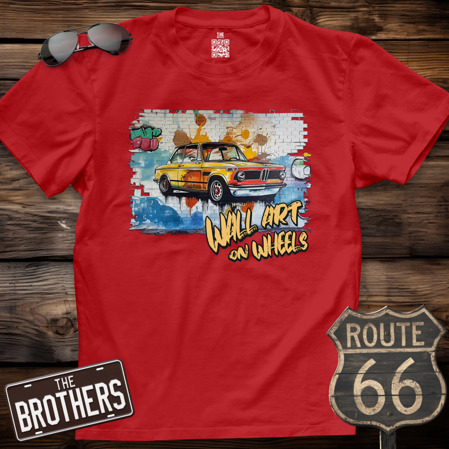 Wall Art on Wheels  T-Shirt