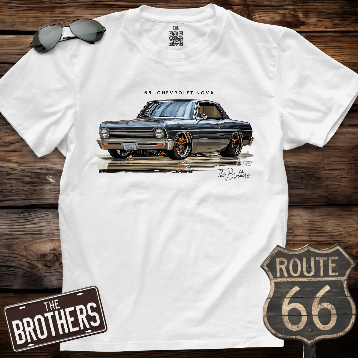 66s Chevrolet Nova Art T-Shirt