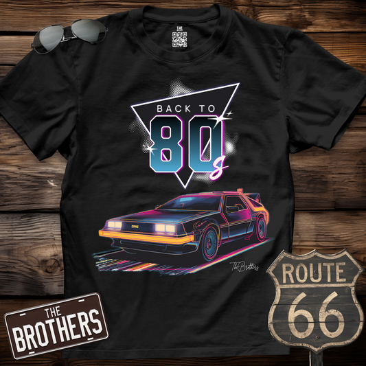 Back To 80s Delorean DMC 12 T-Shirt