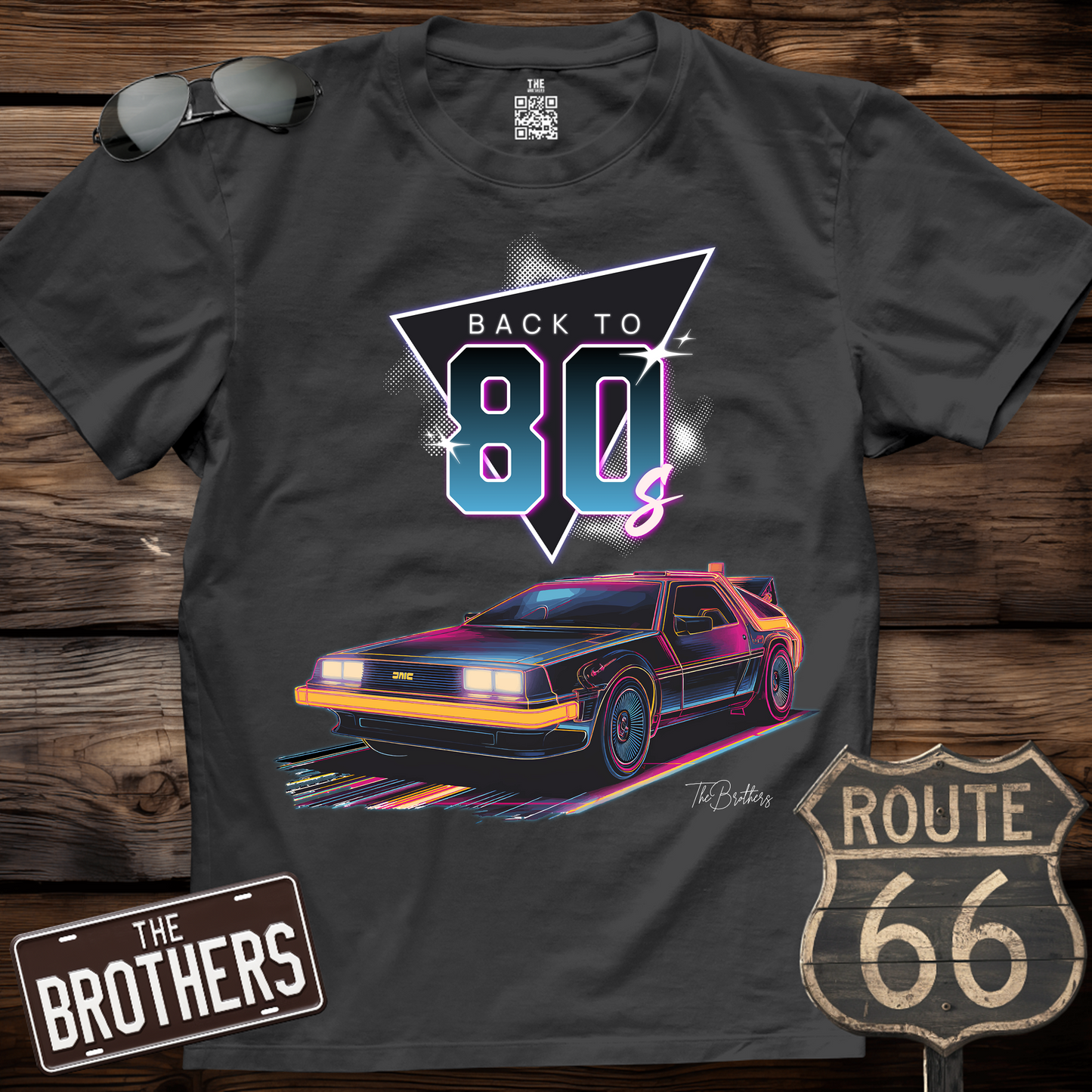Back To 80s Delorean DMC 12 T-Shirt