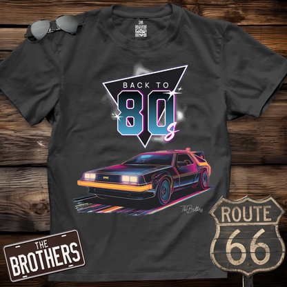 Back To 80s Delorean DMC 12 T-Shirt