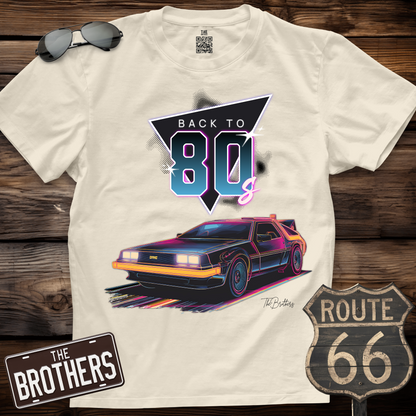 Back To 80s Delorean DMC 12 T-Shirt