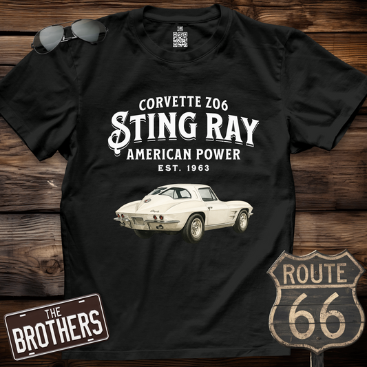 Covertte z06 Sting Gray T-Shirt