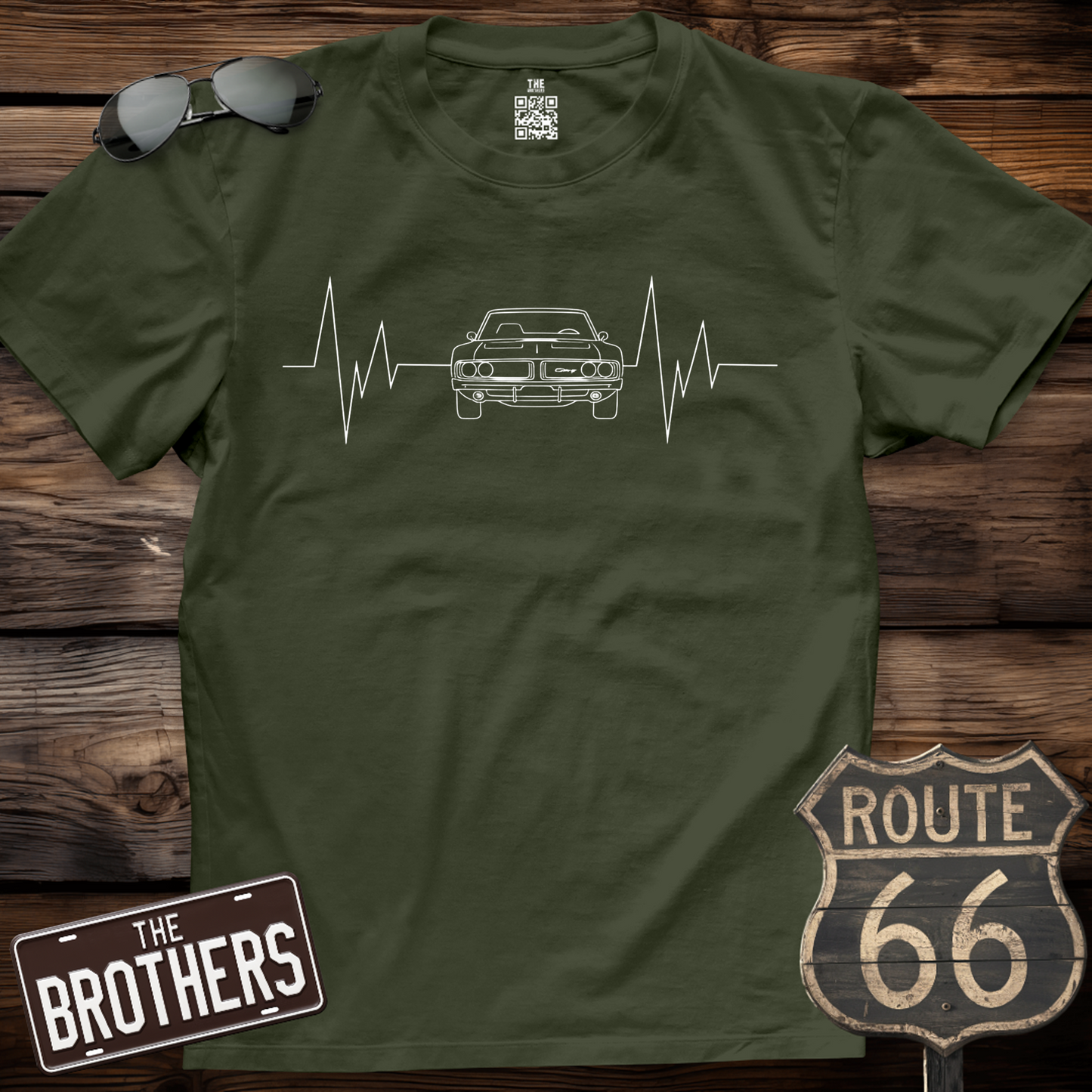 Driven By Heart Car Guy Shirt