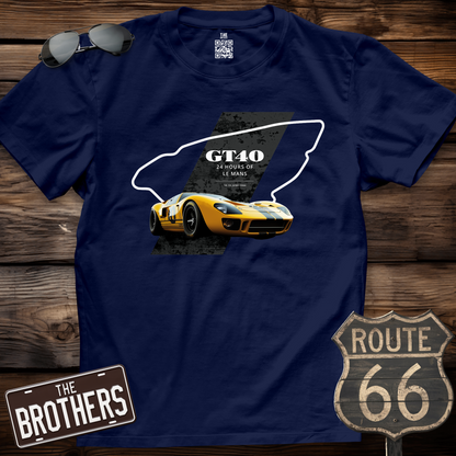 Ford GT40 24hrs Le Mans T-Shirt