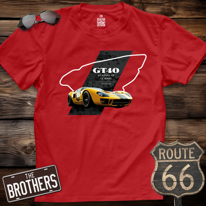 Ford GT40 24hrs Le Mans T-Shirt