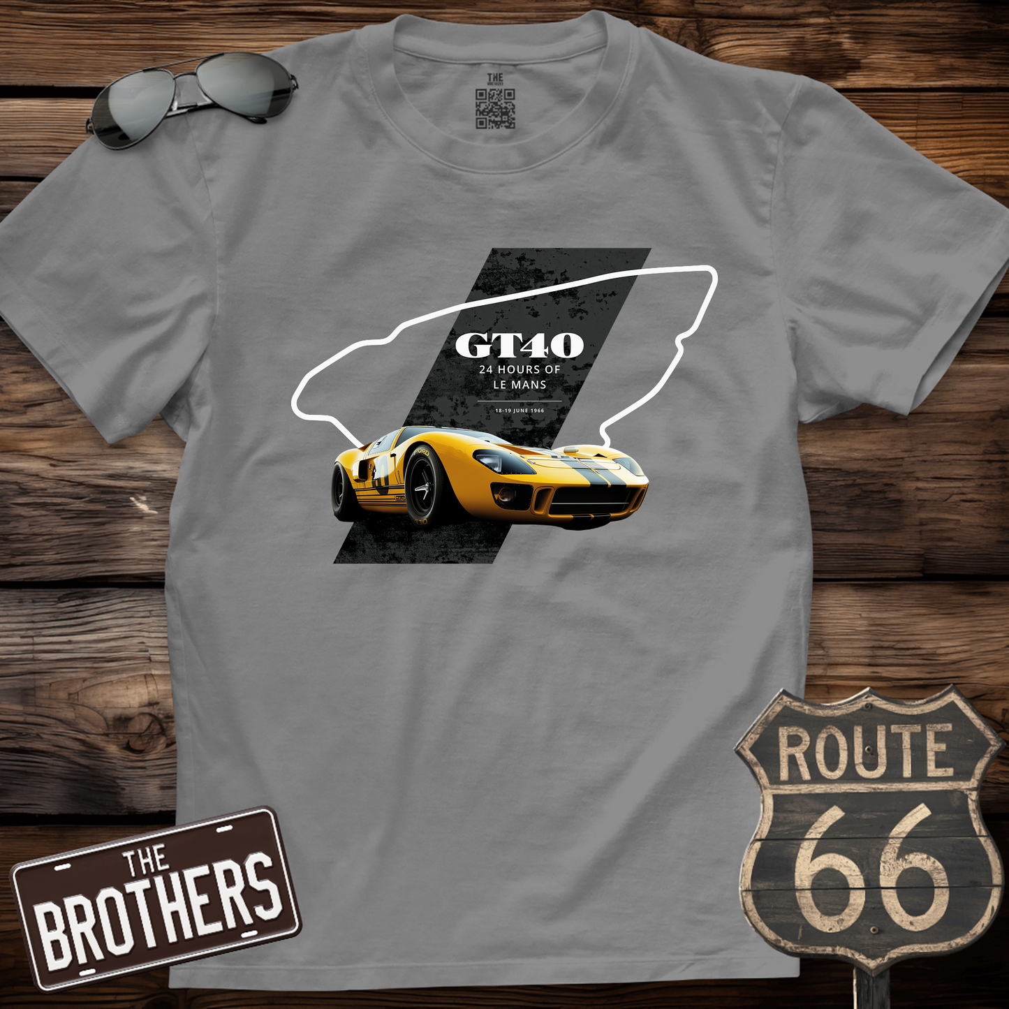 Ford GT40 24hrs Le Mans T-Shirt