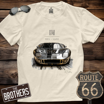 66s Ford GT40 Mk1 Art T-Shirt