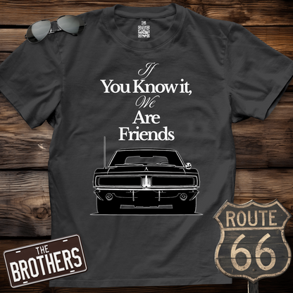 If You Know It We Are Friends T-Shirt