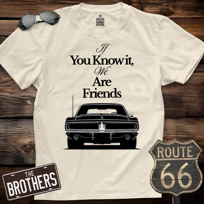 If You Know It We Are Friends T-Shirt