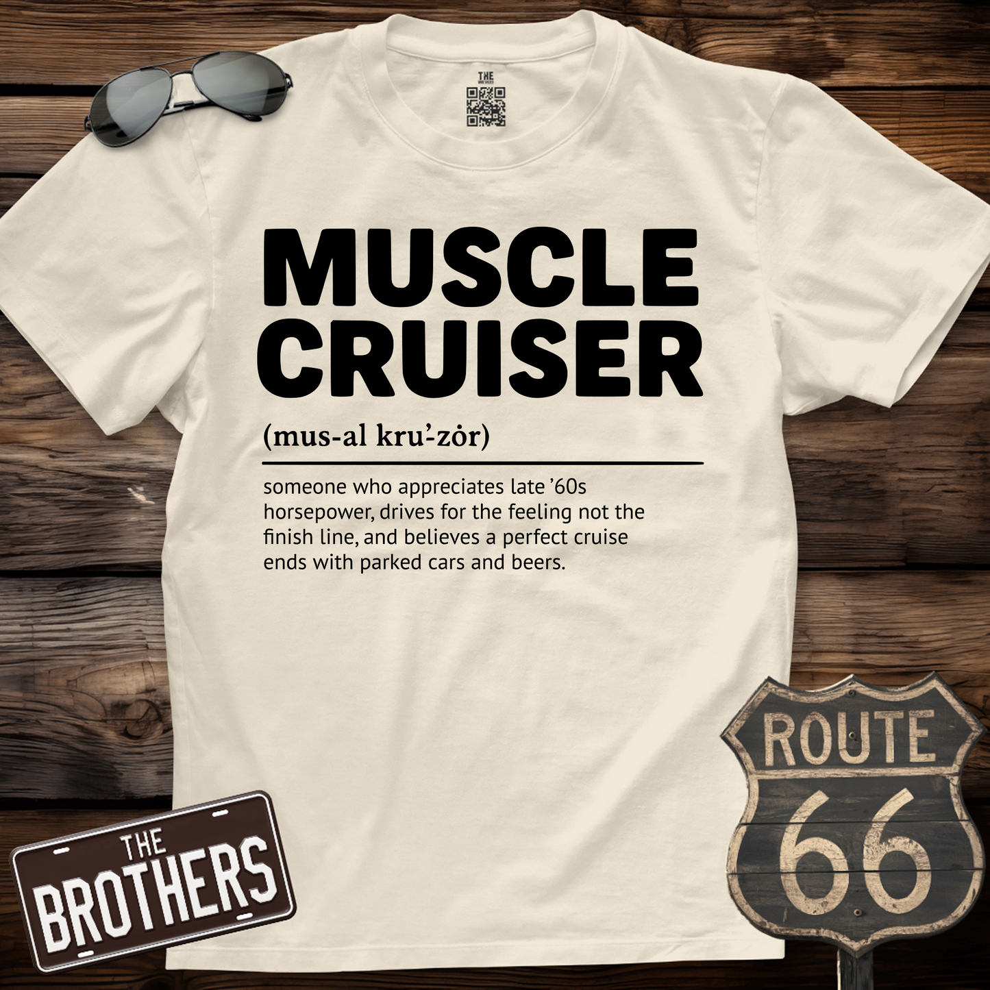Muscle Cruiser Car Guy Definition Shirt