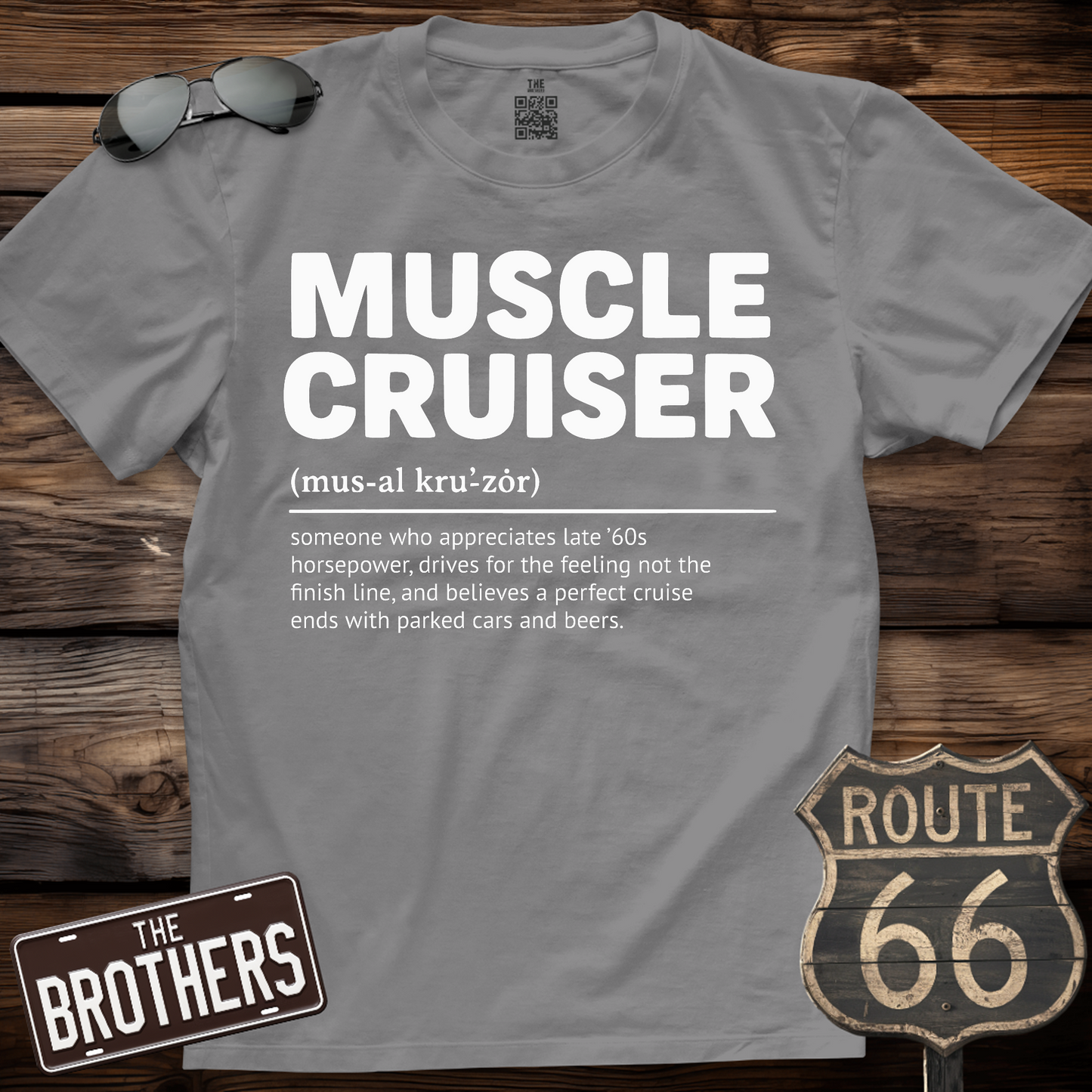 Muscle Cruiser Car Guy Definition Shirt