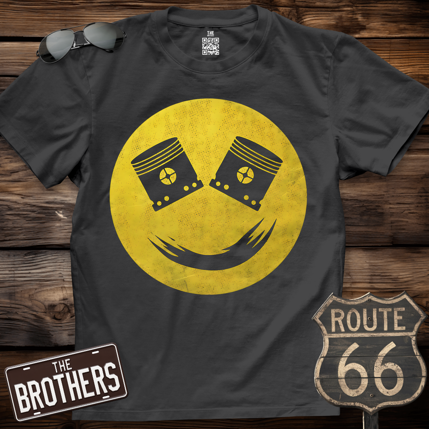 Horsepower Smile Car Guy T-Shirt